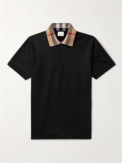 burberry polo with xp size|mr porter Burberry polo shirts.